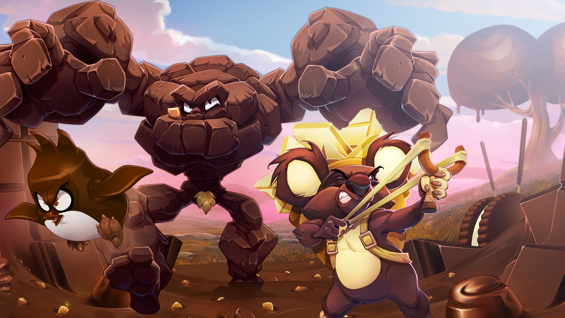 A ilha de Paskwak está no ar!